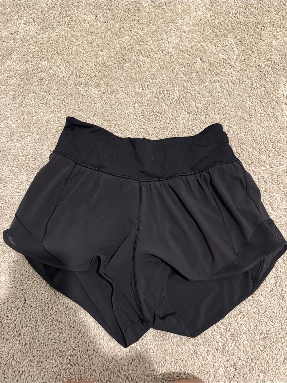 Lululemon Black Athletic Shorts with spandex